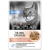 Pro Plan NutriSavour HOUSECAT (влажный корм для кошек живущих дома с лососем в соусе) 85г х 26шт Pro Plan NutriSavour HOUSECAT (влажный корм для кошек живущих дома с лососем в соусе) 85г х 26шт