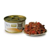 Консервы Brit Care Cat Tuna, Carrot & Pea (Морковь и горошек)