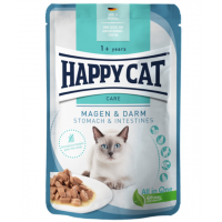Happy Cat Care Magen & Darm (Stomach & Intestines) (кусочки в соусе для взрослых кошек с чувствительным пищеварением) Happy Cat Care Magen & Darm (Stomach & Intestines) (кусочки в соусе для взрослых кошек с чувствительным пищеварением)