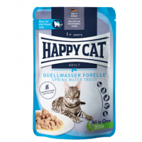 Happy Cat Culinary Adult Trout (кусочки в соусе для взрослых привередливых и стерилизованных кошек с речной форелью)  Happy Cat Culinary Adult Trout (кусочки в соусе для взрослых привередливых и стерилизованных кошек с речной форелью)