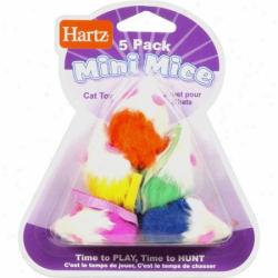 Hartz игрушки «Мини-мыши» (для кошек, меховые, набор) Hartz игрушки «Мини-мыши» (для кошек, меховые, набор)