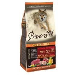 Primordial Dog Adult (беззерновой корм-холистик для взрослых собак всех пород, с буйволом и скумбрией) Primordial Dog Adult (беззерновой корм-холистик для взрослых собак всех пород, с буйволом и скумбрией)