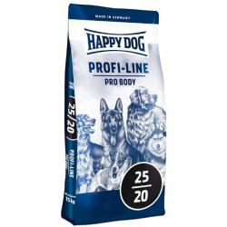 Быстрый заказ — HAPPY DOG Profi-Line 25/20 Pro Body (для набора недостающей массы тела у взрослых собак)