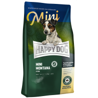 HAPPY DOG Mini Montana 24/12 (для собак мелких пород с чувствительным пищеварением) HAPPY DOG Mini Montana 24/12 (для собак мелких пород с чувствительным пищеварением)