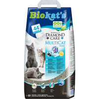 Наполнитель для кошачьего туалета Biokat’s Diamond Care MultiCat fresh  (свежий аромат) Наполнитель для кошачьего туалета Biokat’s Diamond Care MultiCat fresh  (свежий аромат)