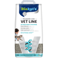 Наполнитель для кошачьего туалета Biokat's Diamond Care Vet Line Attracting & Calming (привлекающий и успокаивающий) Наполнитель для кошачьего туалета Biokat's Diamond Care Vet Line Attracting & Calming (привлекающий и успокаивающий)