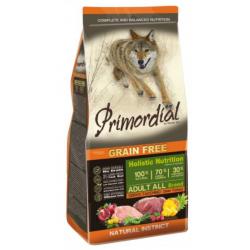 Primordial Dog Adult (беззерновой корм-холистик для взрослых собак всех пород, с олениной и индейкой) Primordial Dog Adult (беззерновой корм-холистик для взрослых собак всех пород, с олениной и индейкой)